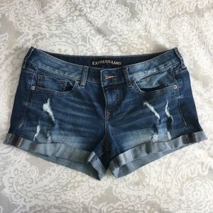 Express Denim Shorts- Size 6